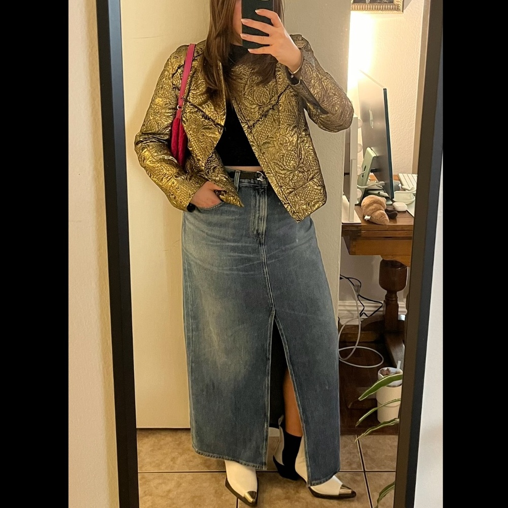 AGOLDE Maxi Skirt